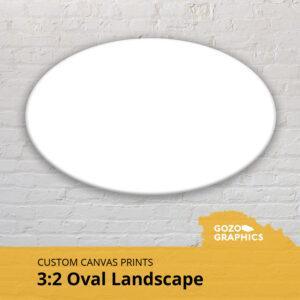3:2 Oval Landscape