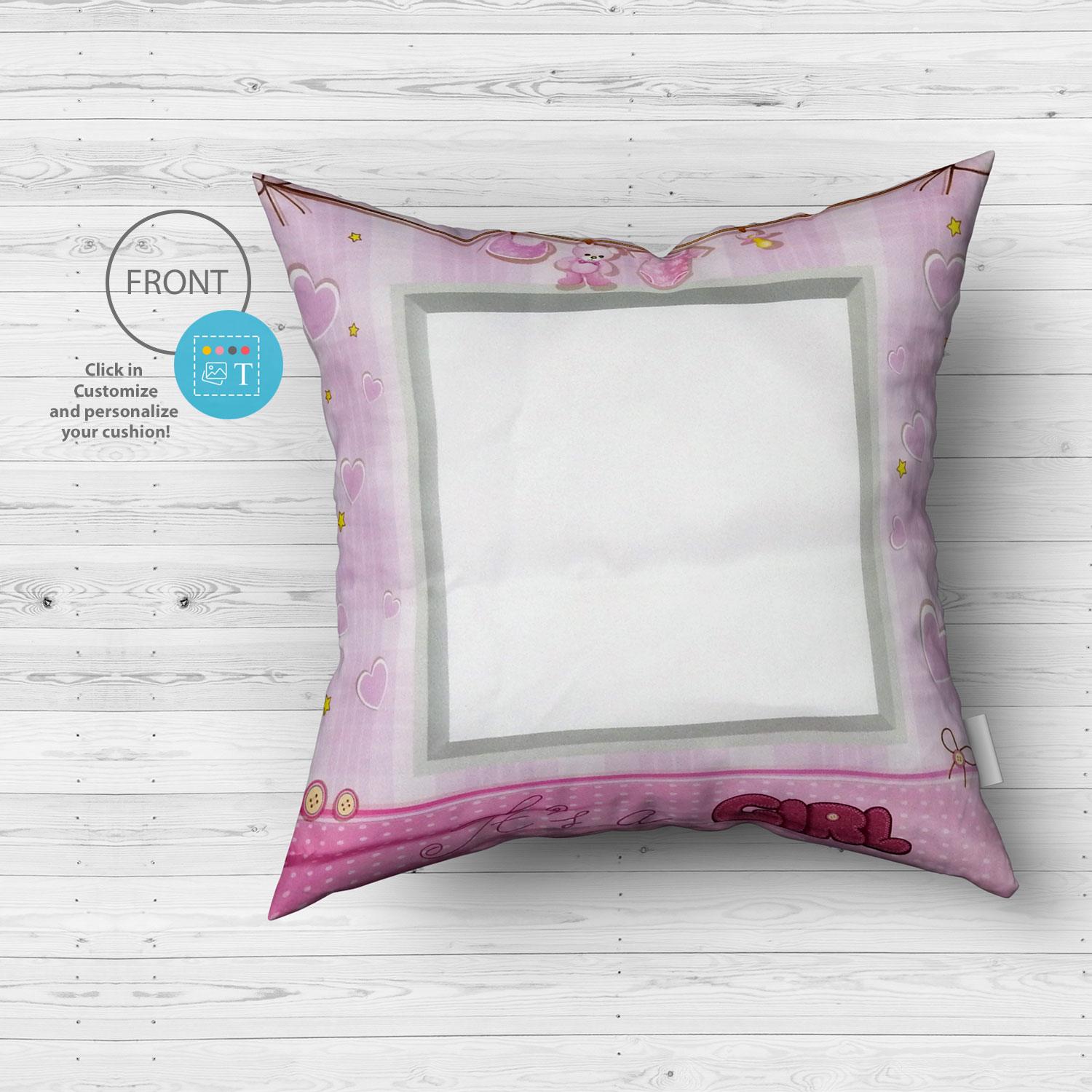 It's a Girl Cushion REF 08