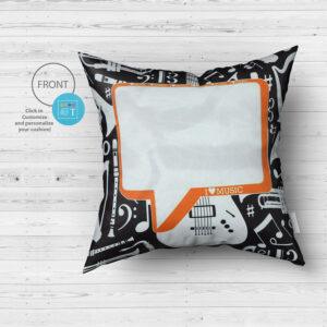 I Love Music Cushion REF 10