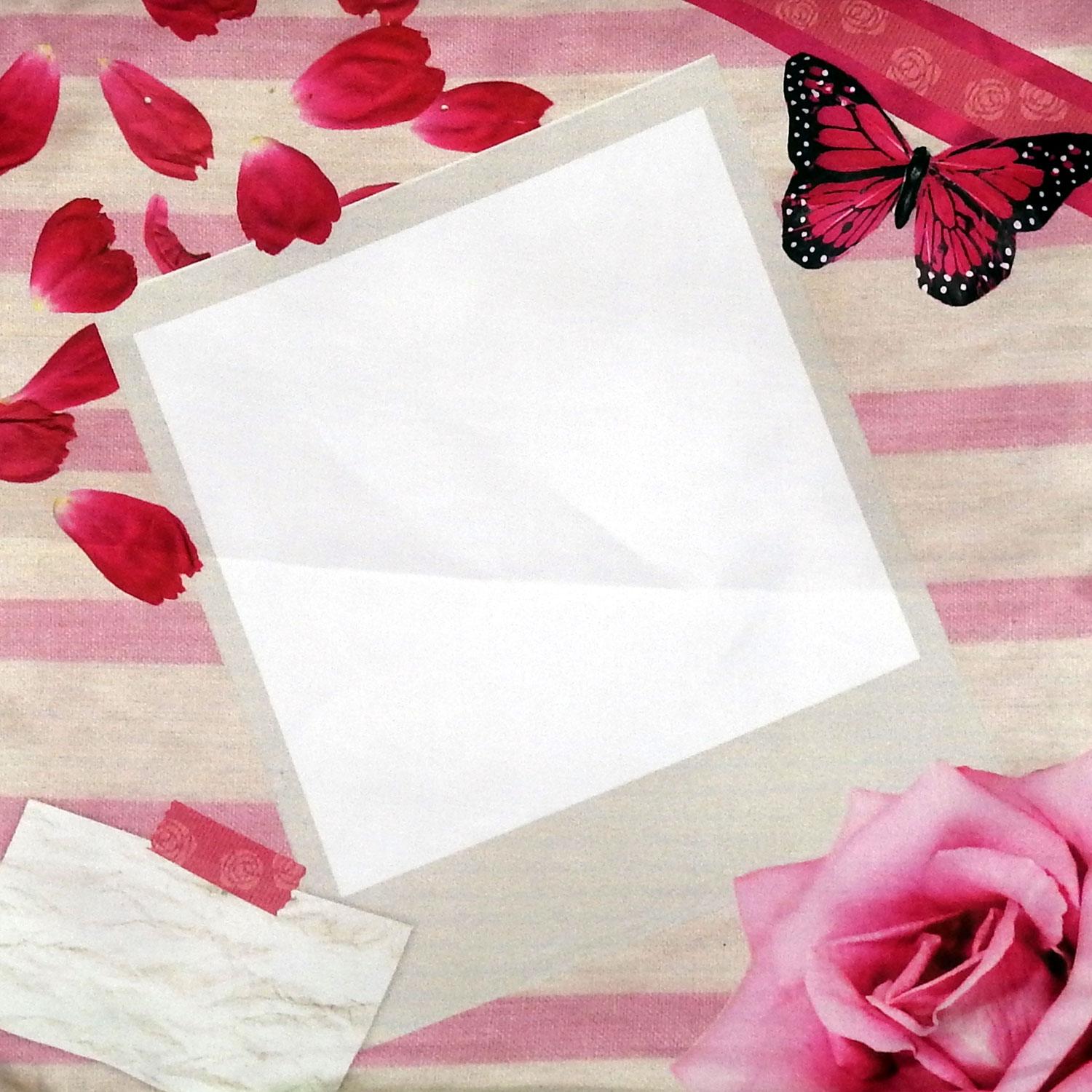 Pink Rose Cushion REF 19 - Image 3