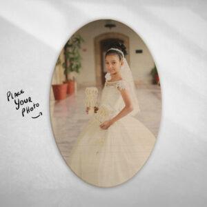 Oval Birch Plywood 10mm | Portrait