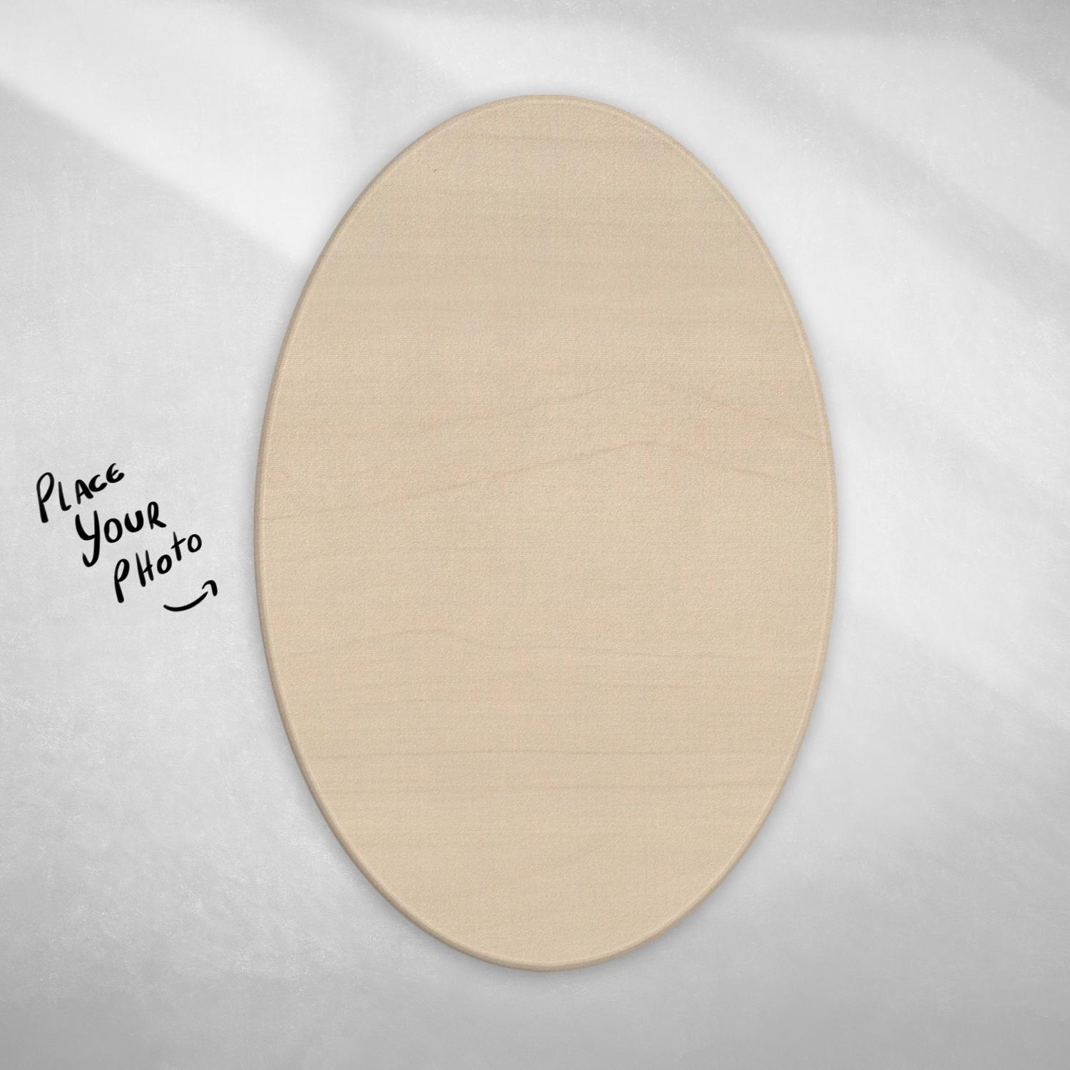 Oval Birch Plywood 10mm | Portrait - Image 2