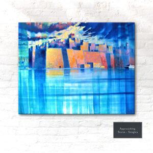 Approaching Storm - Senglea | Christopher Saliba