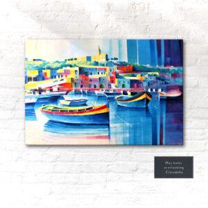 Boats in Mgarr Harbour | Christopher Saliba