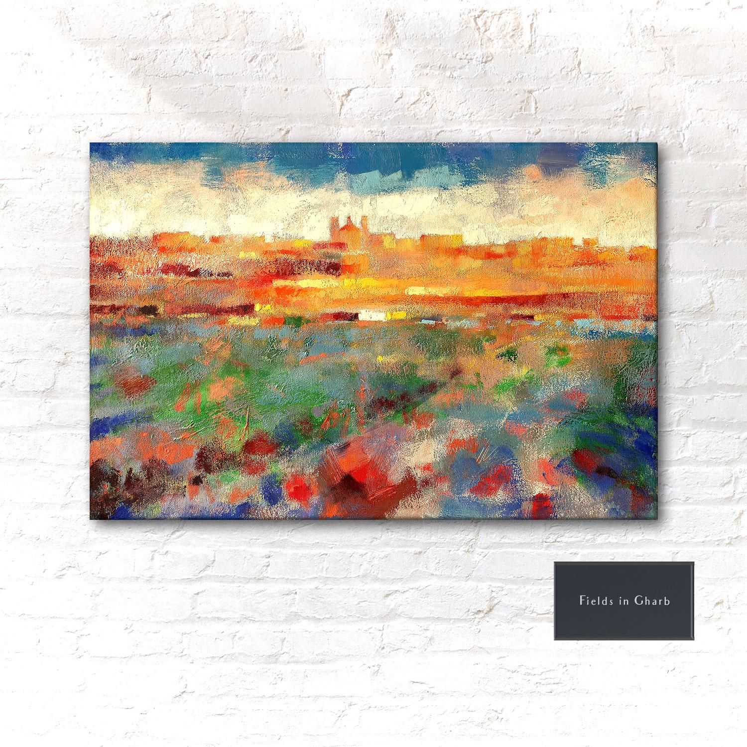 Fields in Gharb | Christopher Saliba