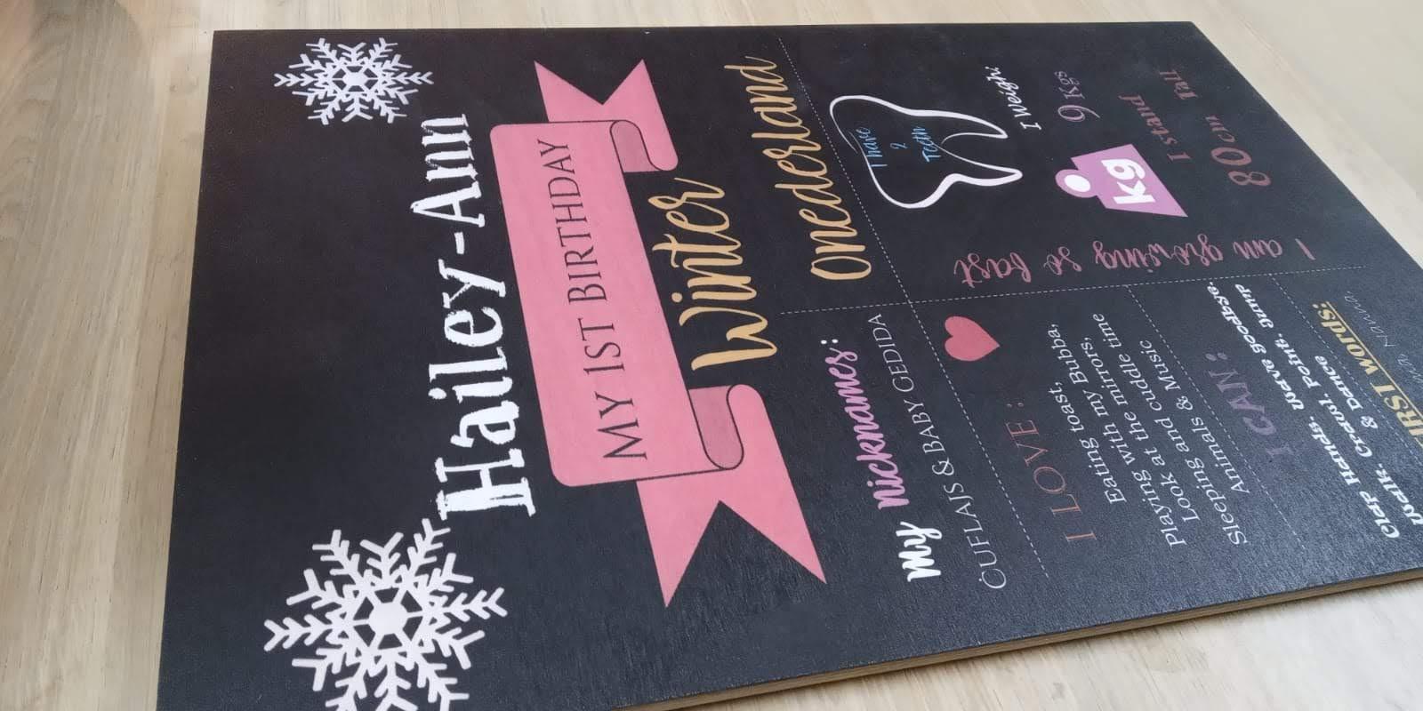 Print on Wood Glass and More