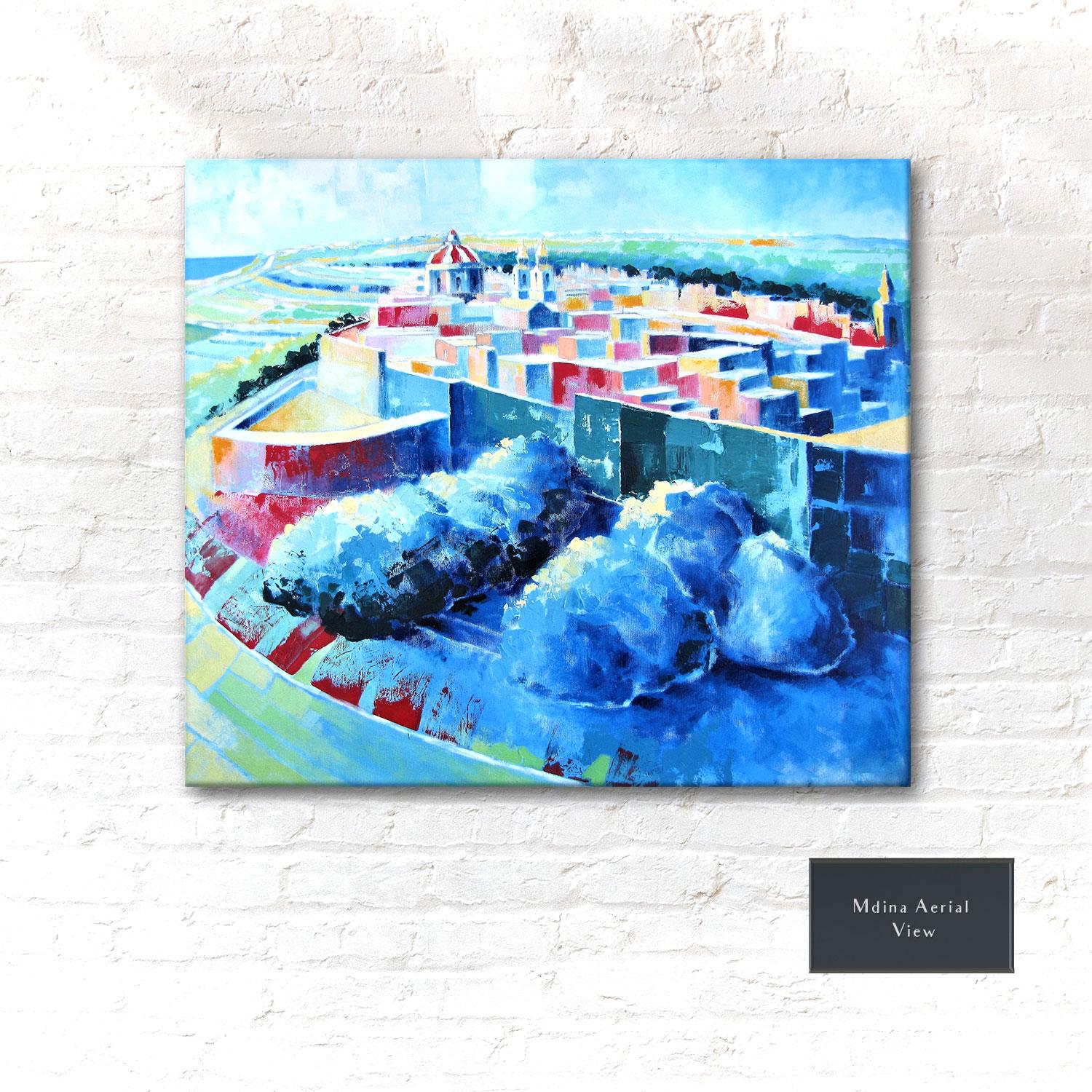 Mdina Aerial View | Christopher Saliba