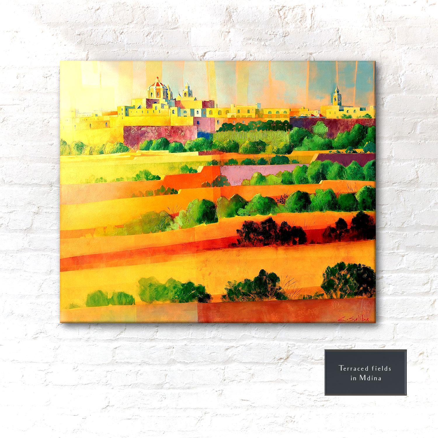 Terraced Fields in Mdina | Christopher Saliba