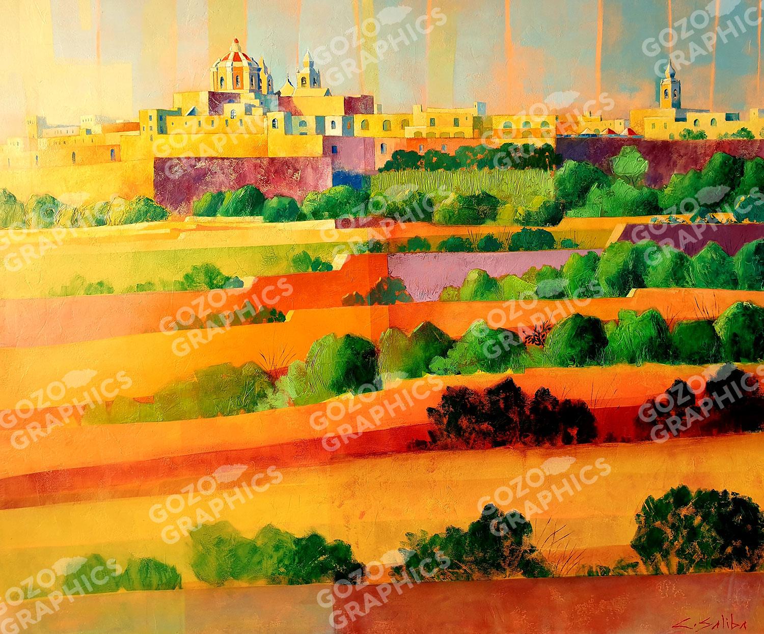 Terraced Fields in Mdina | Christopher Saliba - Image 3