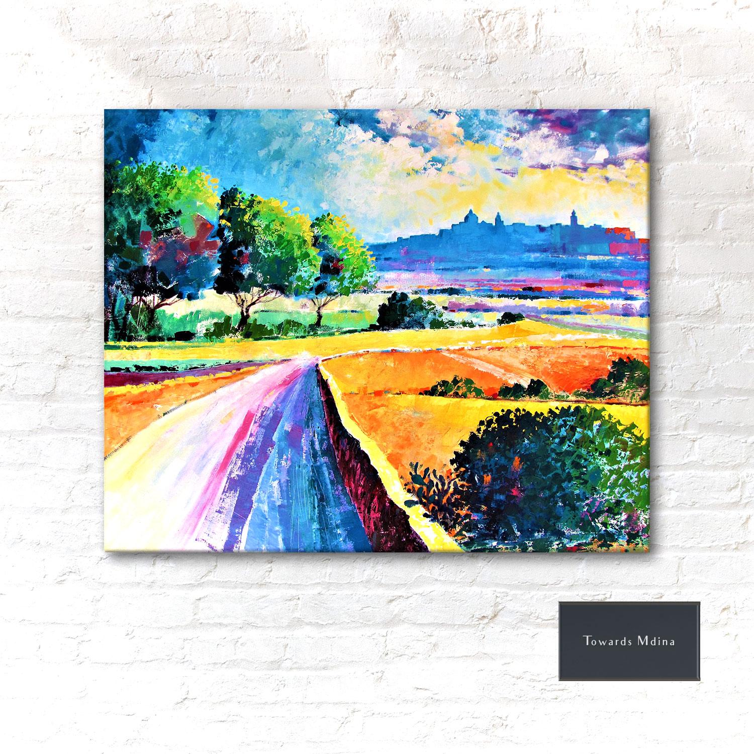 Towards Mdina | Christopher Saliba