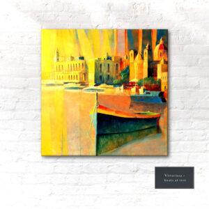 Vittoriosa Boats at Rest | Christopher Saliba