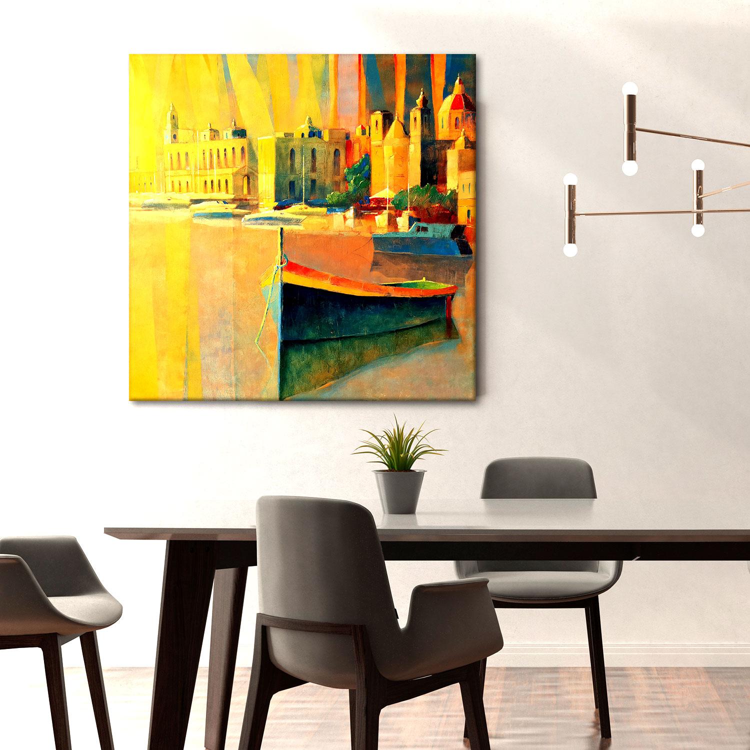 Vittoriosa Boats at Rest | Christopher Saliba - Image 2