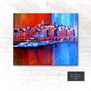 Yacht Marina, Mixed Media, 2013 | Christopher Saliba