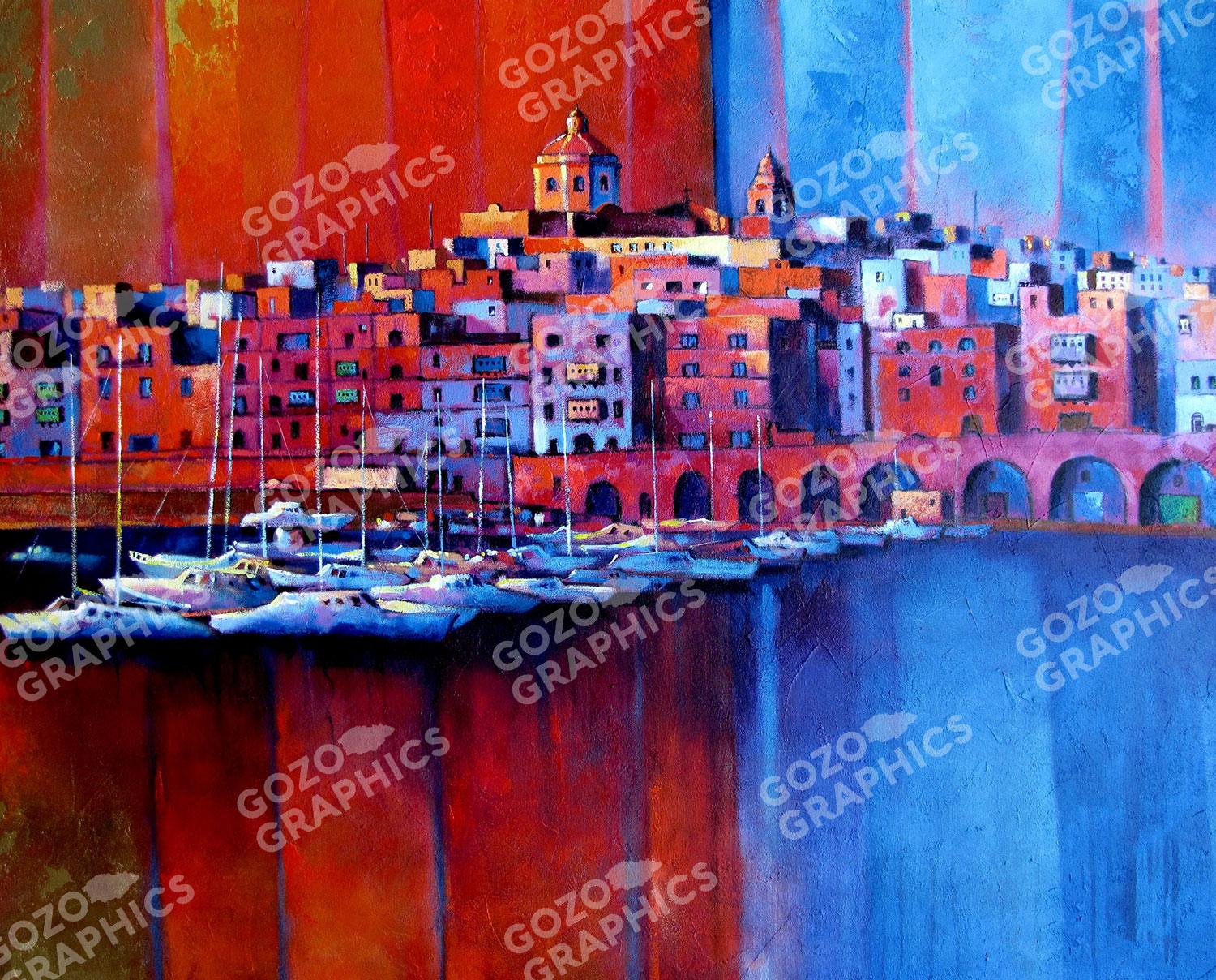 Yacht Marina, Mixed Media, 2013 | Christopher Saliba - Image 3