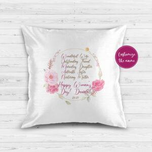 Custom Cushion – Women's Day