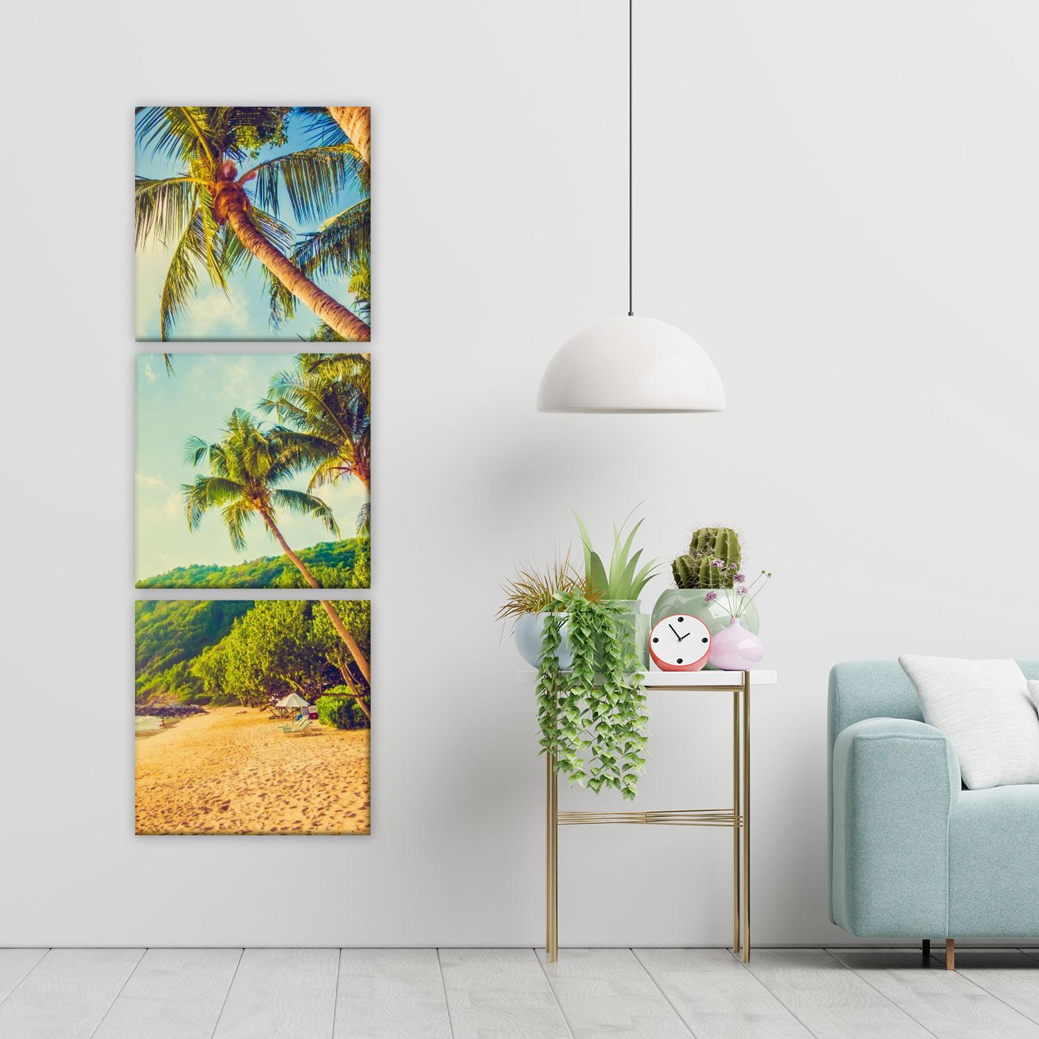 Straight 3 Square Canvas - Image 2