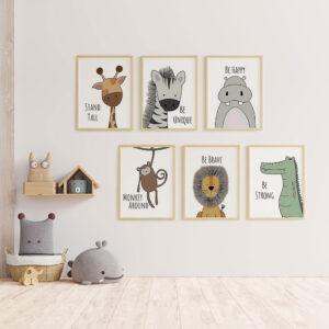 Baby Animal | Framed PVC Prints