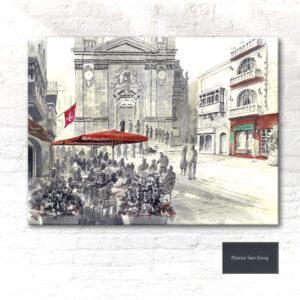 Pjazza San Gorg | Henry Alamango