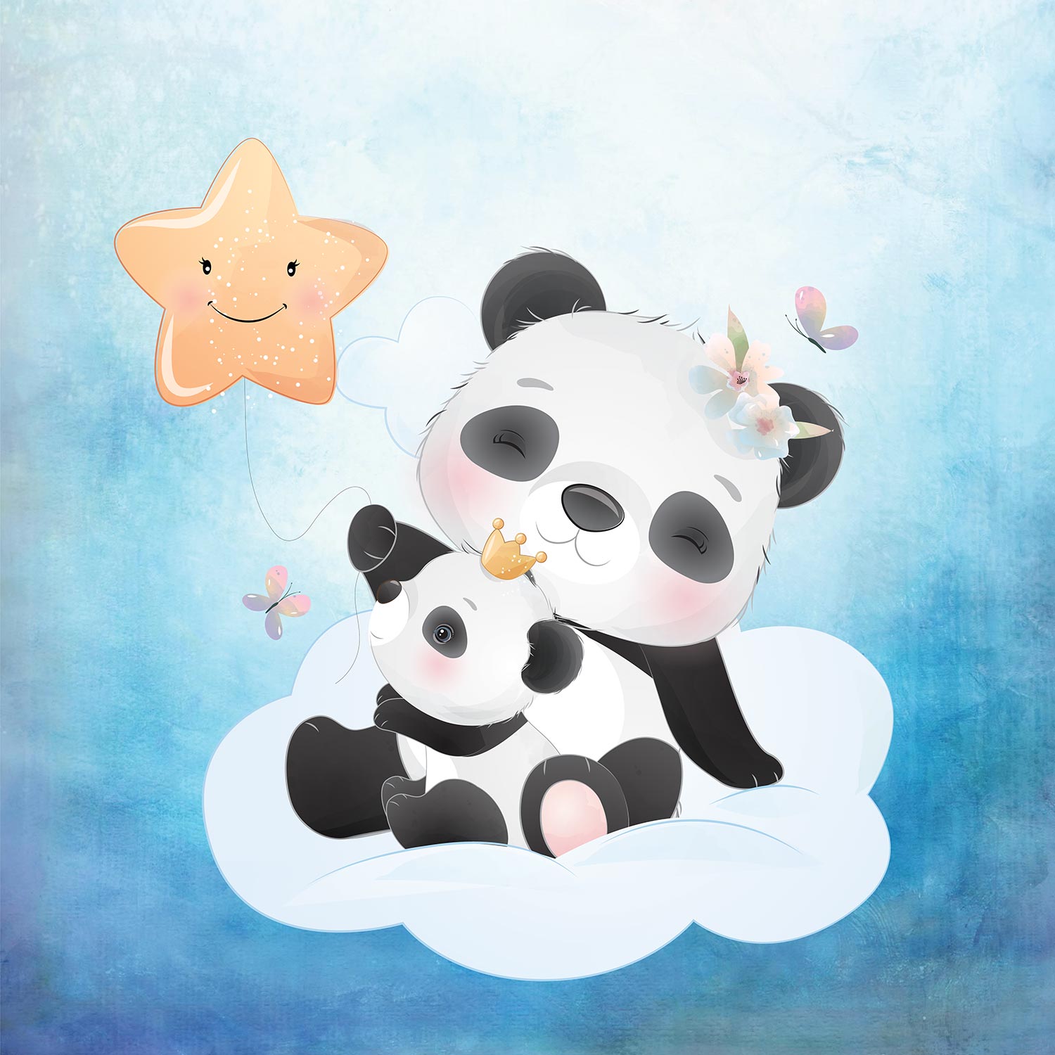 Panda Set of 3 Canvas Prints - Image 3