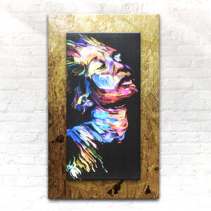 Pressboard Canvas Print | Panoramic Portrait