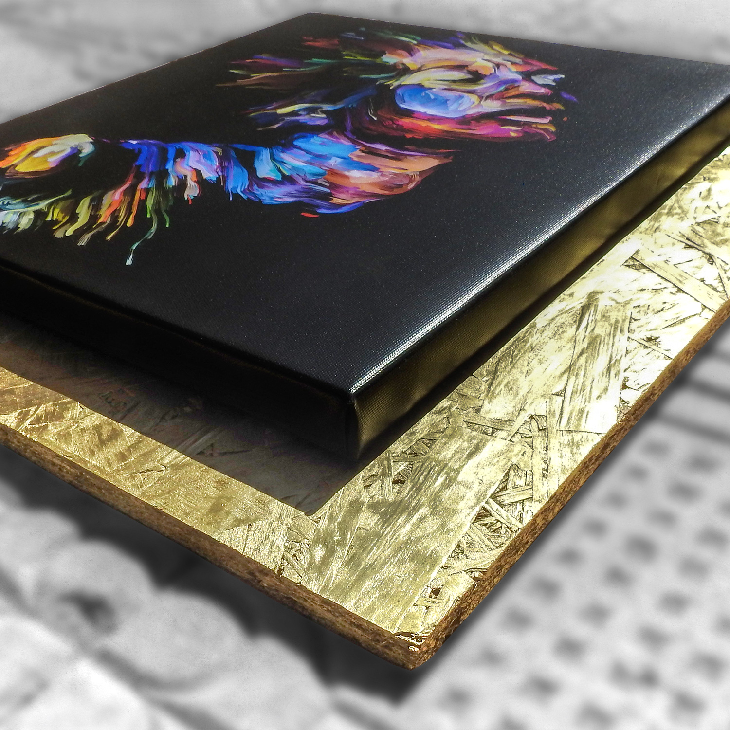 Pressboard Canvas Print | Square - Image 2