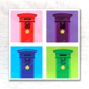 Quadro Maltese Post | Canvas Print 40x40cm