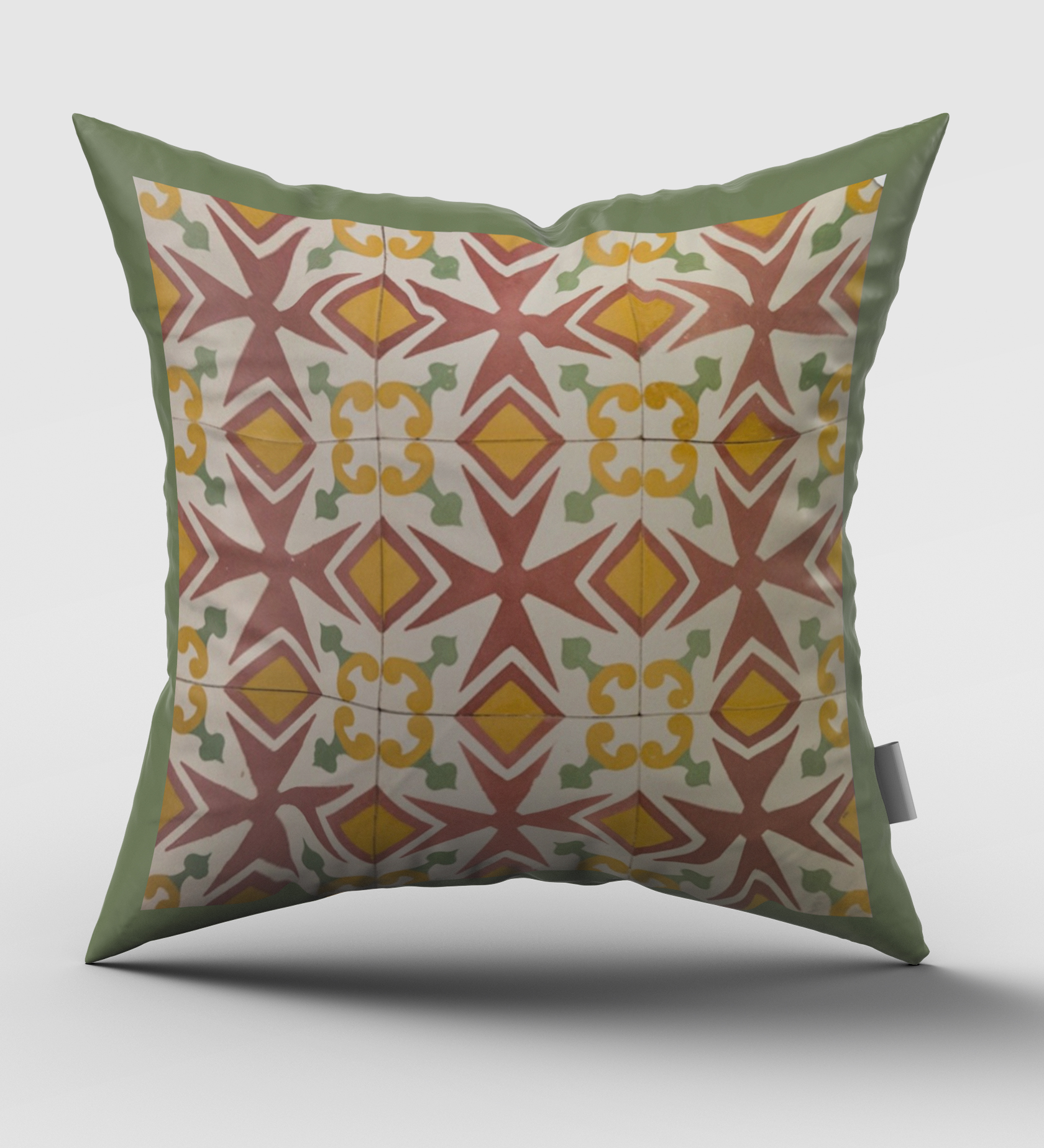 Maltese Tile Cushion Type 12