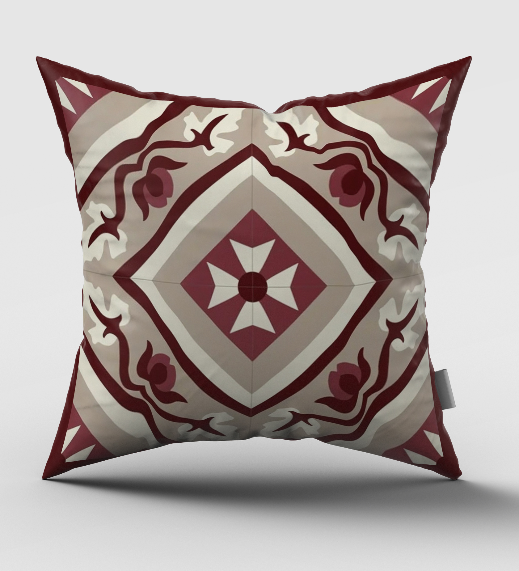 Maltese Tile Cushion Type 3