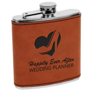 Hip Flask - Tan Brown
