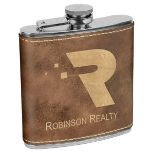 Hip Flask - Rustic Gold