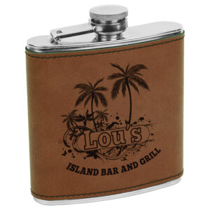 Hip Flask - Light Brown