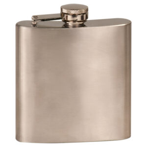 Hip Flask - Glossy Silver