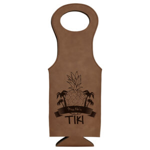 Wine Bottle Bag - Brown