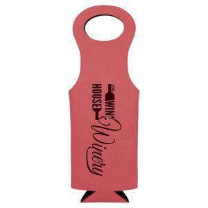 Wine Bottle Bag - Pink