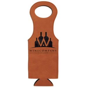 Wine Bottle Bag - Tan