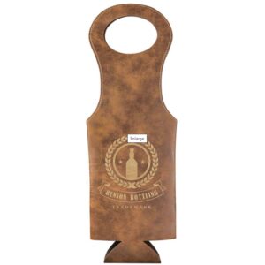 Wine Bottle Bag - Rustic Gold