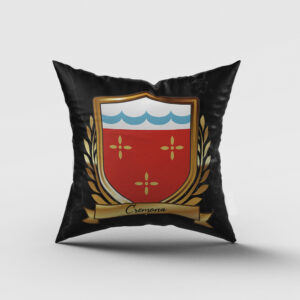 Cremona Surname Shield Cushion