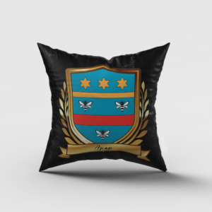 Apap Surname Shield Cushion