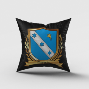 Bonavia Surname Shield Cushion