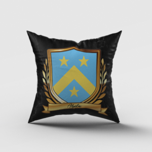 Abela Surname Shield Cushion