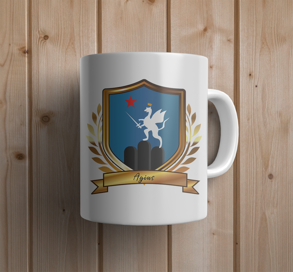 Agius Shield Mug