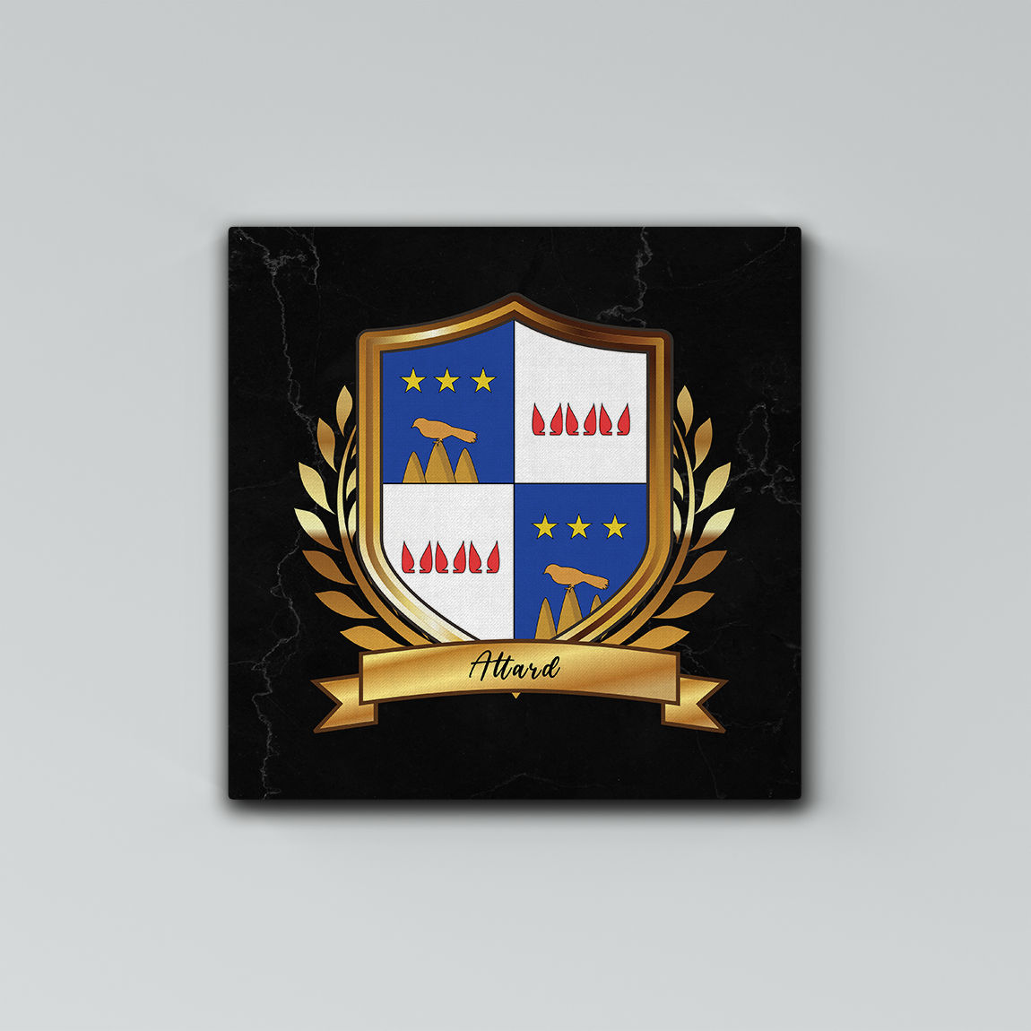 Attard Surname Shield Prints - Image 3