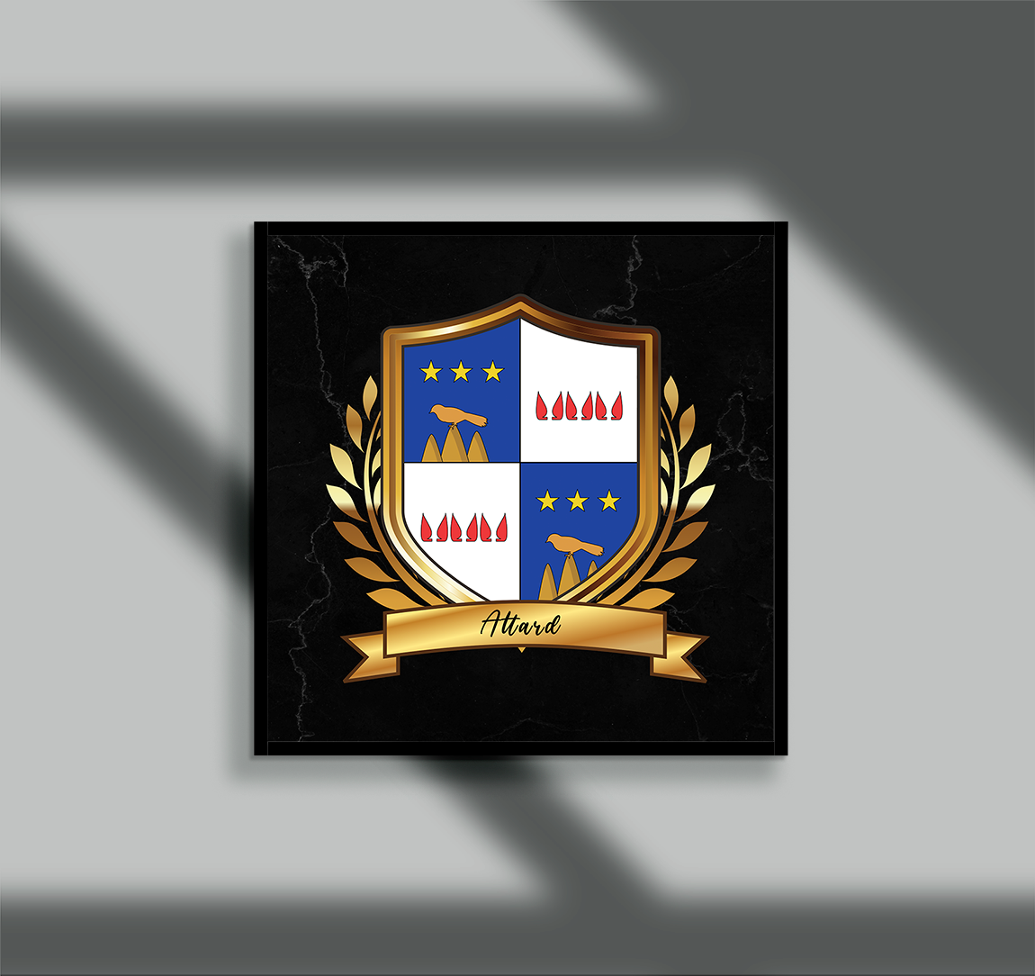 Attard Surname Shield Prints - Image 2