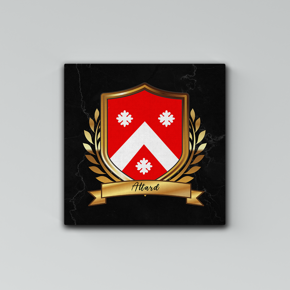 Attard 2 Surname Shield Prints - Image 3