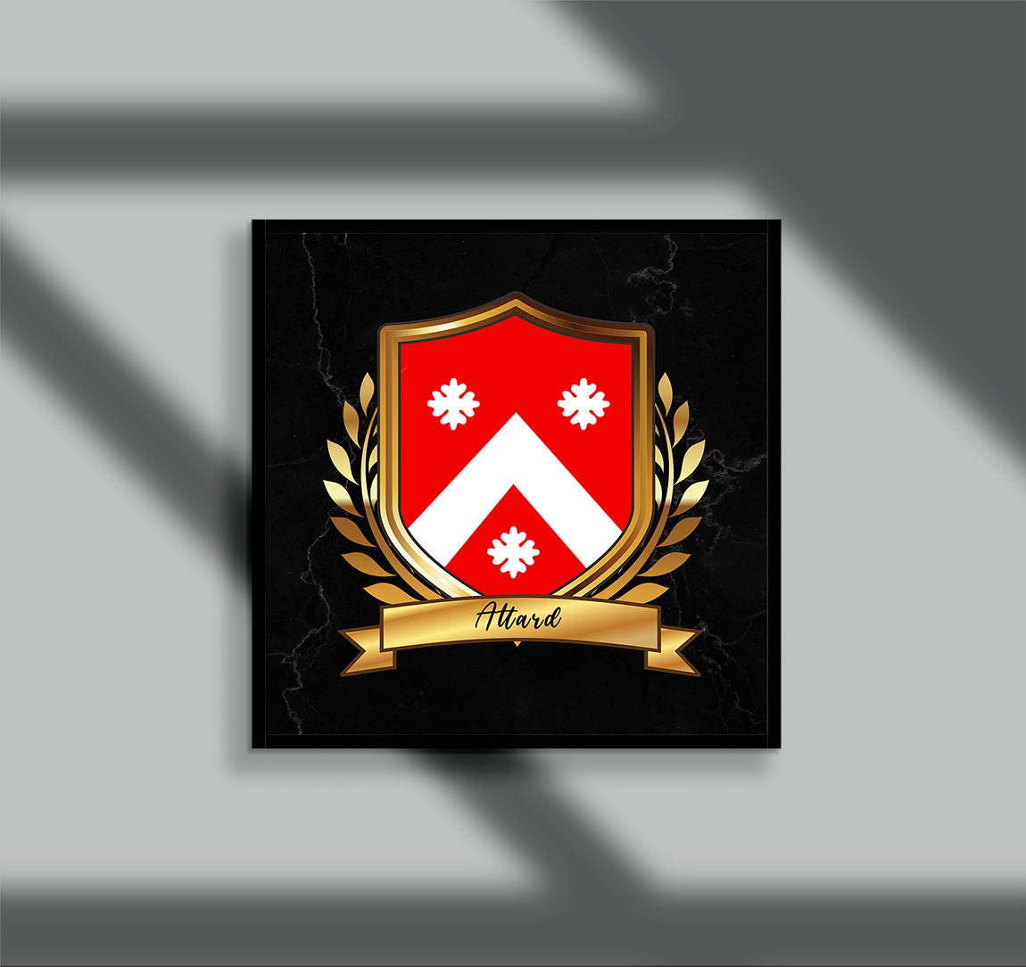 Attard 2 Surname Shield Prints - Image 2