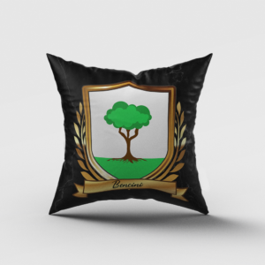 Bencini Surname Shield Cushion