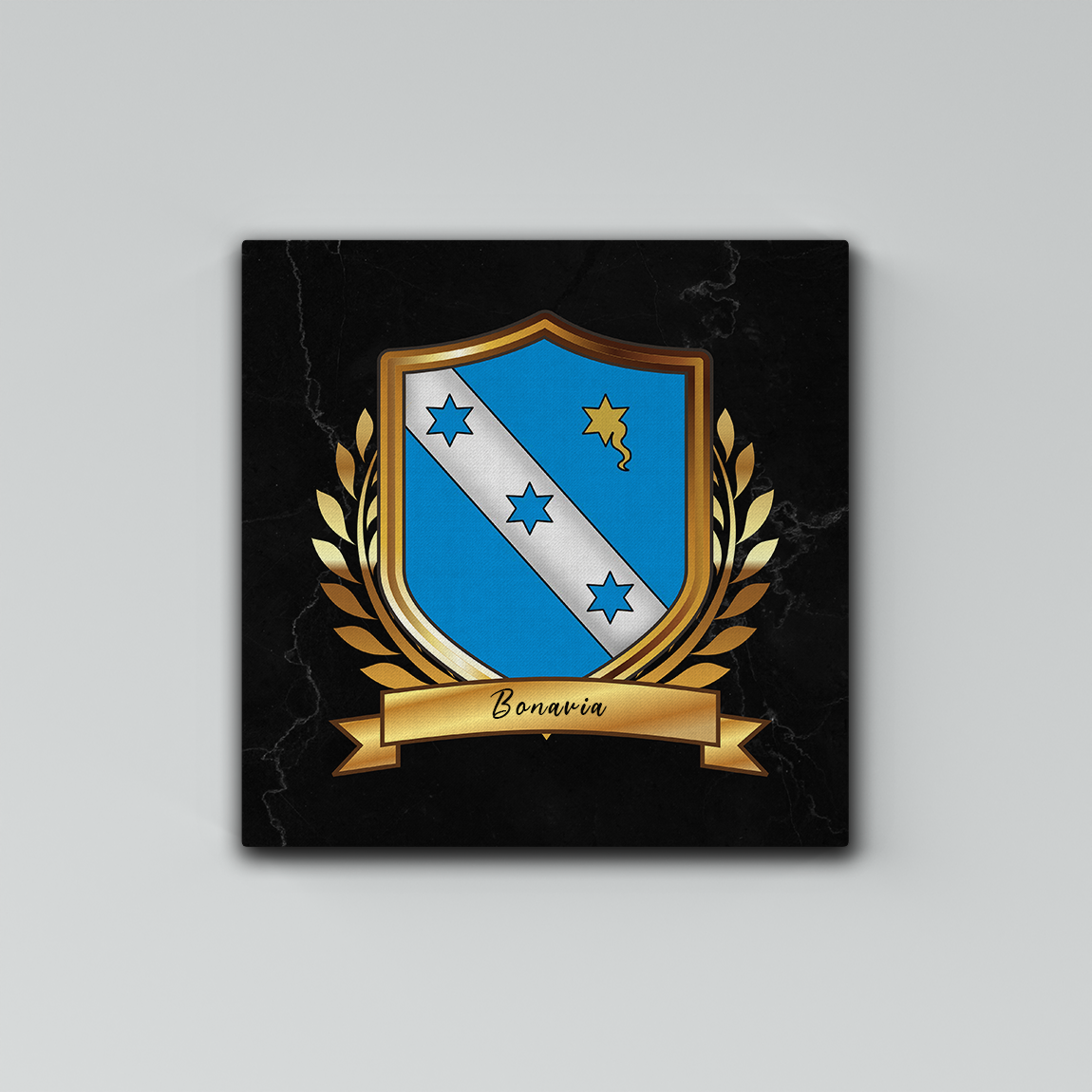 Bonavia Surname Shield Prints - Image 3