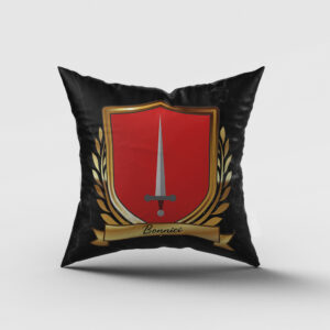 Bonnici Surname Shield Cushion