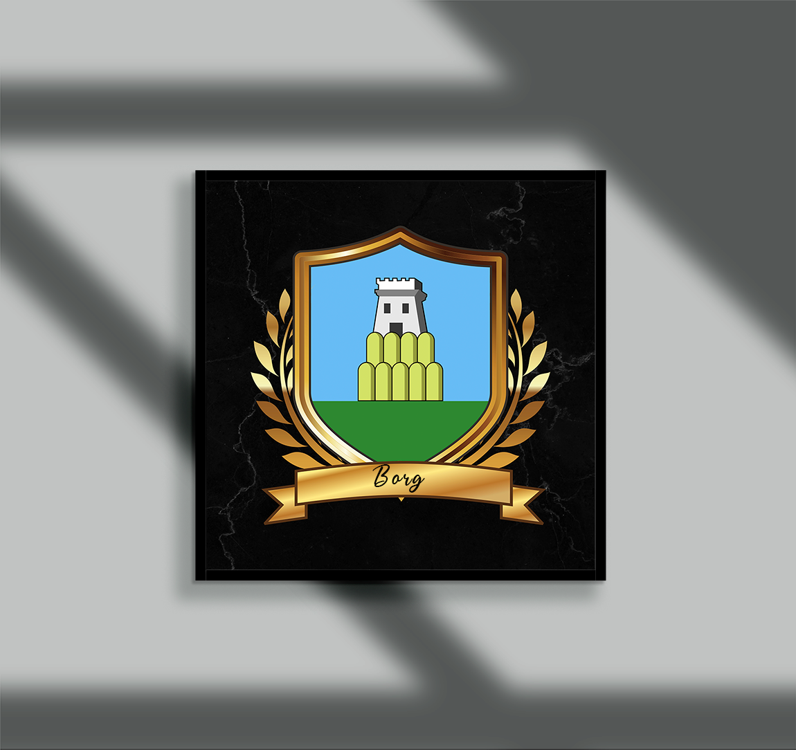 Borg Surname Shield Prints - Image 2