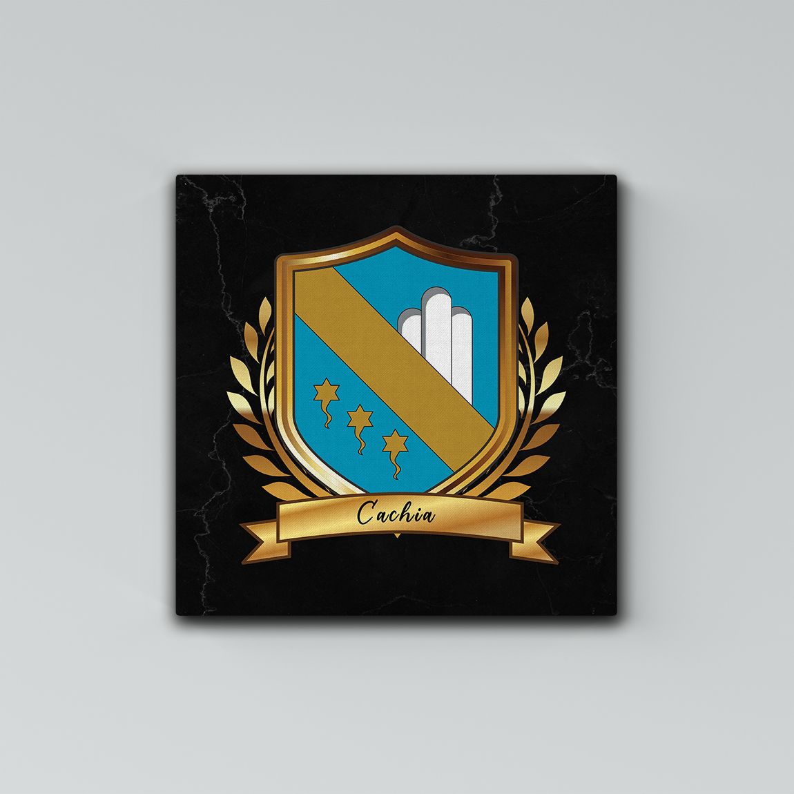 Cachia Surname Shield Prints - Image 3